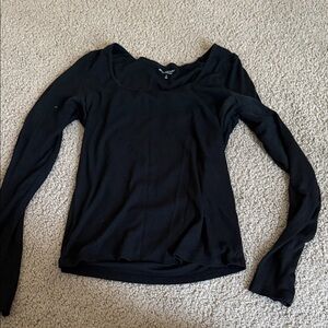 Abercrombie & Fitch Black Long Sleeve Tee